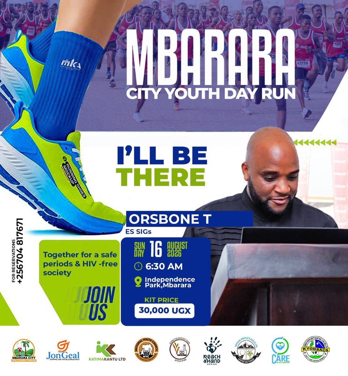 OmunyaRwampara1's tweet photo. Mbarara, lace up! 👟🔥 We’re running for change, wellness &amp; a brighter future. Youth, this one is ours! 🏃🏾‍♂️🇺🇬 #MbararaCityYouthRun #YouthOnTheMove https://t.co/GNkiozKOp1