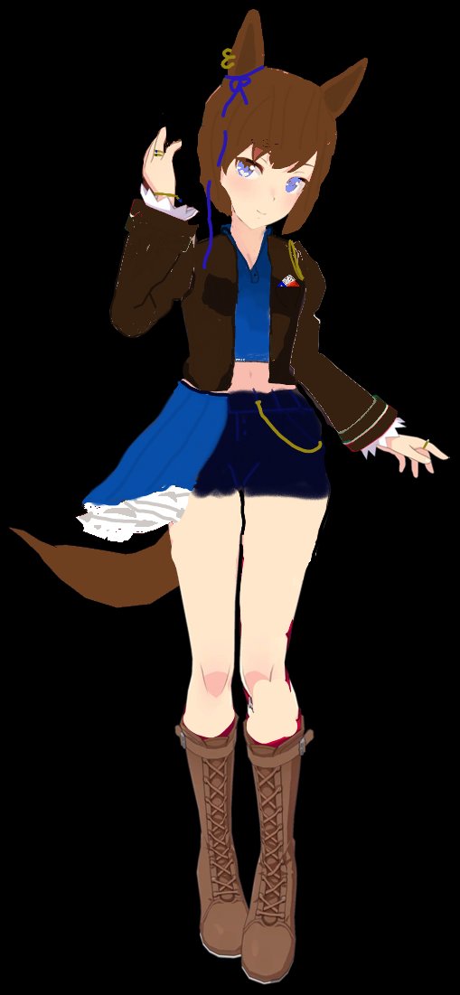 TeioNord's tweet photo. The PFP and Images of disguised teio are placeholders still. The best design my shaky hands can muster is effectively Nice Nature cosplaying nord. 

(This is literally my first attempt at drawing something like this, please note this is just the clothes nord wears) https://t.co/d0zz46XXT8