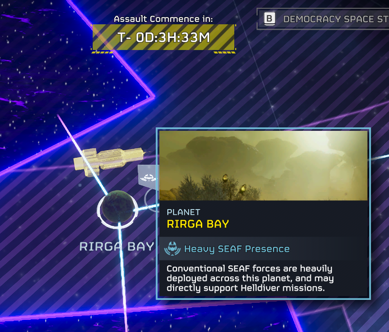 AdvancerAdva's tweet photo. Major Order Success!

With RIRGA BAY successfully defended and enough E-711 procured, the Void Warp Relay Station has achieved full operation status!

Helldivers prepare yourselves for the Void!

#Helldivers2 | #Helldivers | #Helldivers2GalacticWar https://t.co/coJIHEbU60