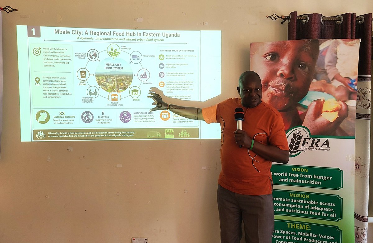 ConsentUganda's tweet photo. Mbale City Geospatial Food Systems Mapping Report Dissemination to Mbale City and neighbouring district leaders on food availability, accessibility, affordability &amp; safety among the vulnerable groups (Drivers, students, &amp; vulnerable households) https://t.co/wFsYlK6JNM