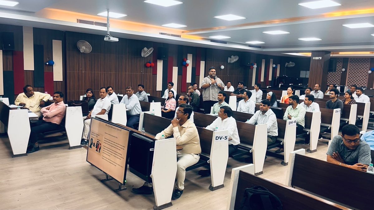 abhishthestar's tweet photo. A truly enriching experience to engage with healthcare professionals during the NQAS Internal Assessor-cum-Service Provider Training Programme.

Had the privilege of delivering an interactive session on “Behavioural Science and its Application in Quality Assurance & NQAS.”

Quality in healthcare is not achieved through standards, checklists and protocols alone. Sustainable quality improvement ultimately depends on human behaviour—understanding why people act the way they do, identifying behavioural barriers, and designing systems that make the right action the easier action.

The session explored how concepts such as Behavioural Insights, Nudge Theory, Cognitive Biases, Framing, System 1 & System 2 Thinking, and Behavioural Reinforcement can be practically applied to improve NQAS implementation and build a stronger culture of quality in our public health facilities.

From compliance to culture.
From instructions to behaviour change.
From quality on paper to quality in everyday practice.

Grateful for the enthusiastic participation, thoughtful discussions and opportunity to share and learn together.

#NQAS #BehaviouralScience #QualityAssurance #HealthcareQuality #BehaviourChange #NudgeTheory #PublicHealth #HealthSystemsStrengthening #QualityImprovement #Bihar 
#StateHealthSocietyBihar
