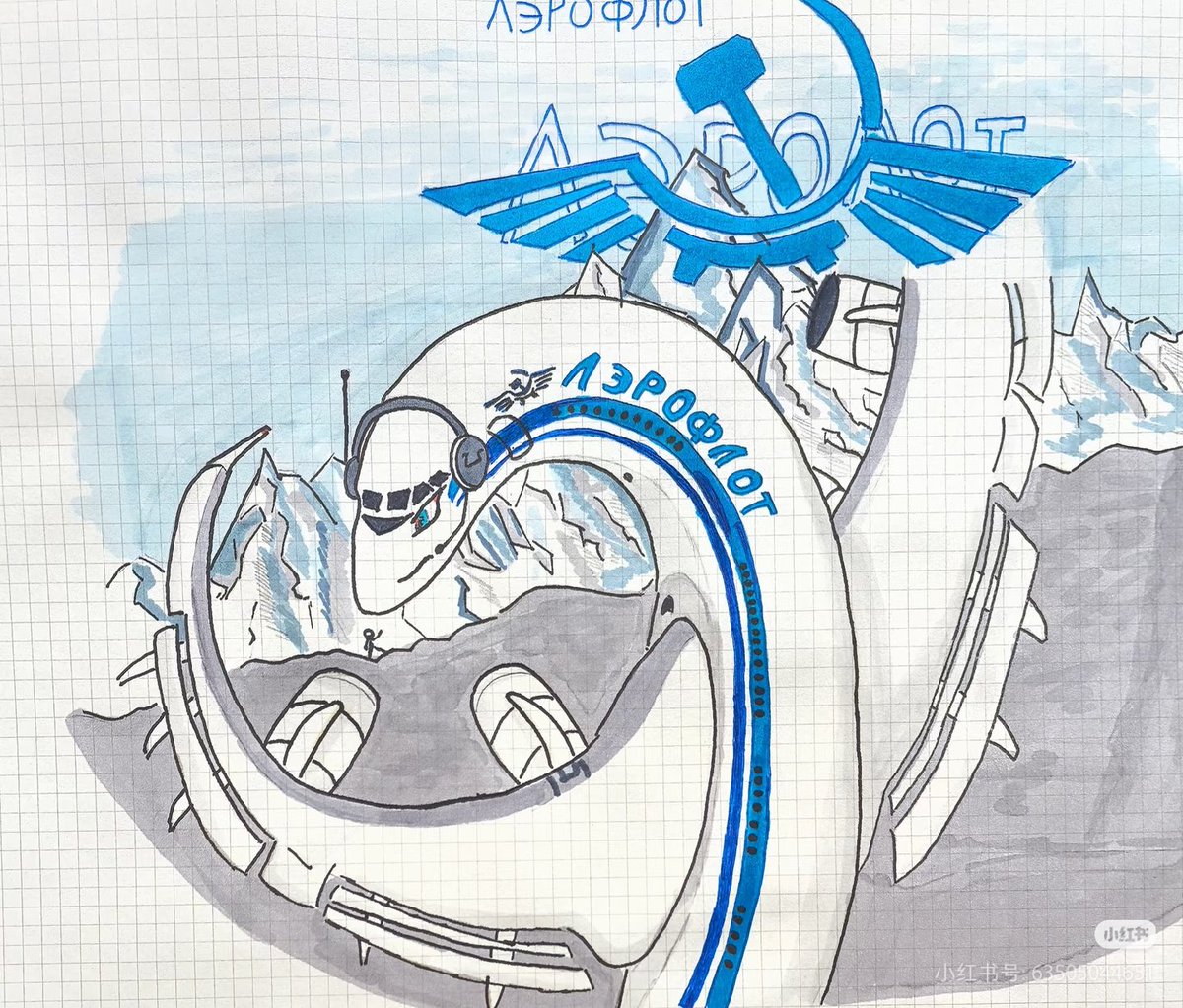 APCAM0429's tweet photo. CCCP-96005
IL-96-300
#livingmachine #OC #airplane https://t.co/8Y0obaiKSk