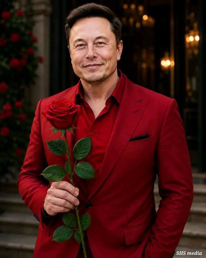 ElonEmpireUS's tweet photo. "This red rose is specially for you, Babe! 🌹❤️ Amidst all the galaxies and rockets, you are the most beautiful thing in my universe. Sending you all my love today! ✨😍💖🚀💫🌹✨" https://t.co/ZXssCjN8Sm