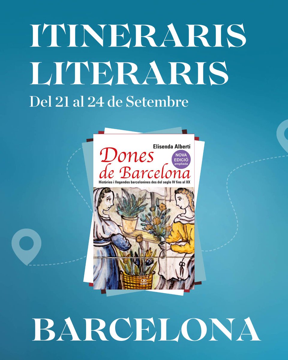 LaSetmana's tweet photo. Més itineraris literaris a Barcelona! 👀👀

Farem rutes acompanyades pels seus autors a Ciutat Vella, el Born, el barri Gòtic, el parc de la Ciutadella, el Raval o el barri de Sant Pere.

💥 Inscripcions obertes fins a exhaurir les places. https://t.co/8UVxrWQeH5