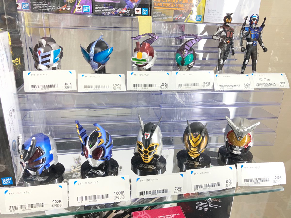 仮面ライダーカブト　マスクコレクション　まとめ売り 放送20周年を迎える「仮面ライダーカブト」より、各マスクドライダーの