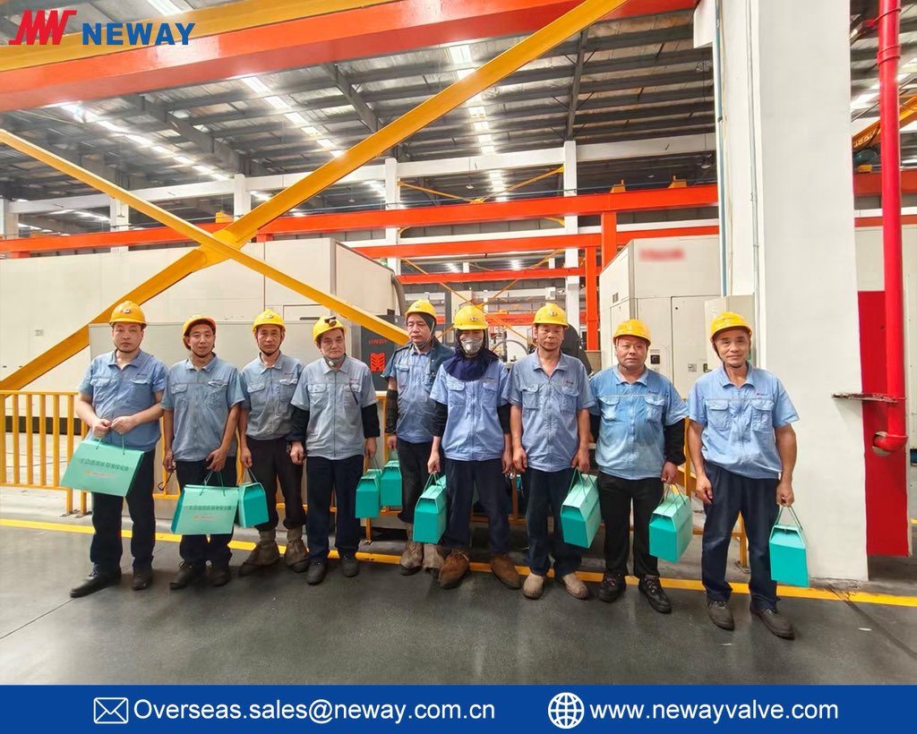 NewayValveSZ's tweet photo. 🌿 As summer temperatures rise, NEWAY places employee health and safety at the heart of our workplace care, with particular attention to those working on the frontline. https://t.co/cKMGfxTSYb
