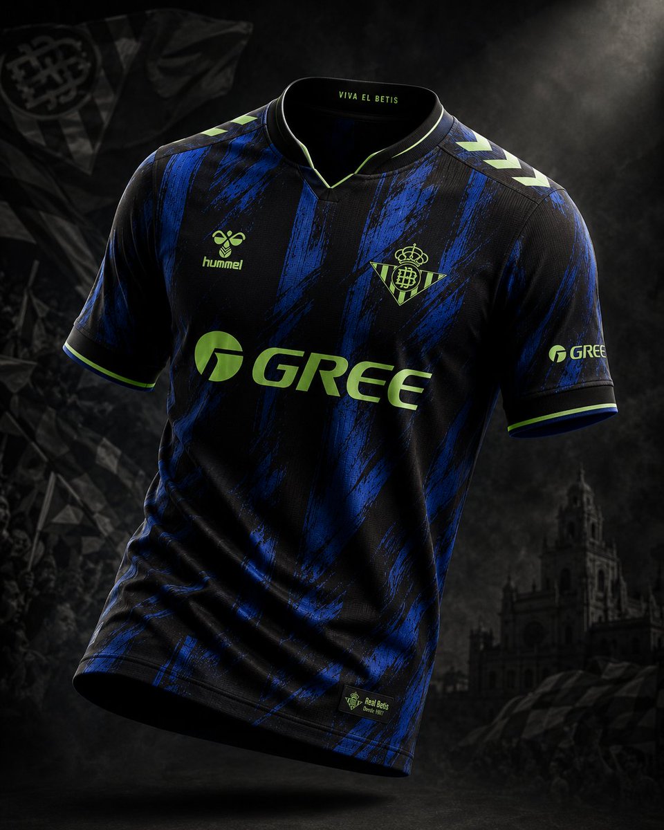 S90Designs's tweet photo. A full Real Betis concept collection blending tradition with a modern edge — from the iconic home colours to a clean, premium away and a bold third. Built around the spirit of Betis and the unmistakable identity.

#RealBetis #Betis #kitconcept #fyp https://t.co/eITBd4AwAi