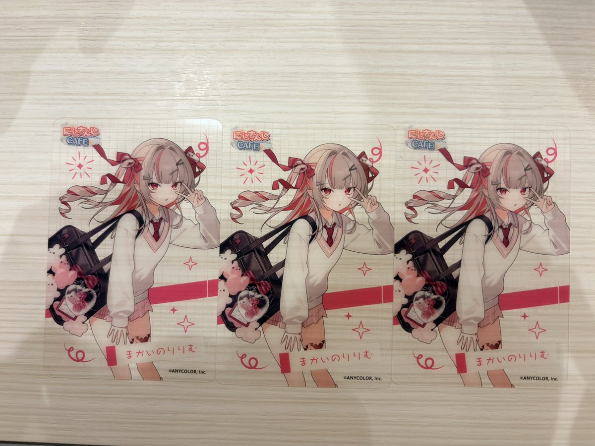 timO2ll's tweet photo. 〖交換〗にじさんじ カフェ スイパラ トレーディングクリアカード B

譲：画像1枚目
求：画像2枚目

・本日横浜手渡しor後日郵送または手渡し可能

求の2人を揃えたいため各1で求めています、検索からもお声かけください https://t.co/cL0WDOqOQW