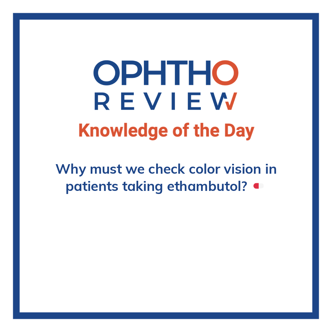 ophthoreview's tweet photo. Patients taking ethambutol

#ophthoreview #ophthalmology #ophtho #ophthalmologyresidency #ophthalmologist #surgicaleducation #medicaleducation #meded #surgery #medicalstudent #medicine #medicalschool #resident #residency https://t.co/ePC7ORvYeW