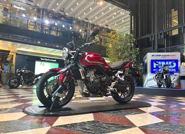 HondaBike_hmj's tweet photo. 「FIND CB 2026」福岡会場へご来場いただいた皆さま、ありがとうございました！

多くの方にCBの魅力をご体感いただきました💙

いよいよ最後のSTAGEは広島！

📍 JR広島駅北口1F エキキタプラザ
📆 9/5(土)～9/6(日)

また9月、お会いしましょう！

＃FINDCB https://t.co/1pnrJveAzQ