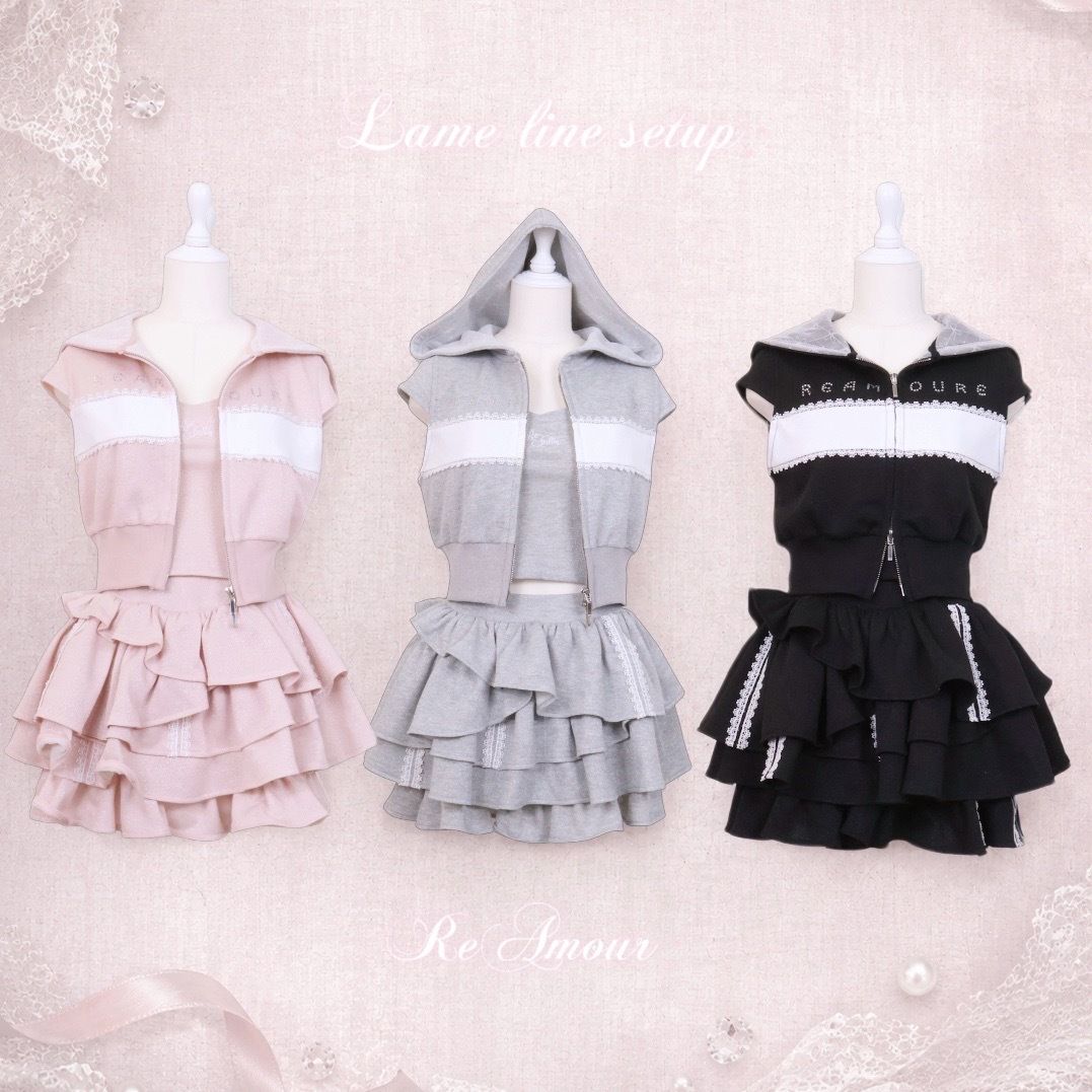 Re Amour セットアップ 細かいディテールまでこだわったセットアップ♡ ✧˖° 通販サイトにて再