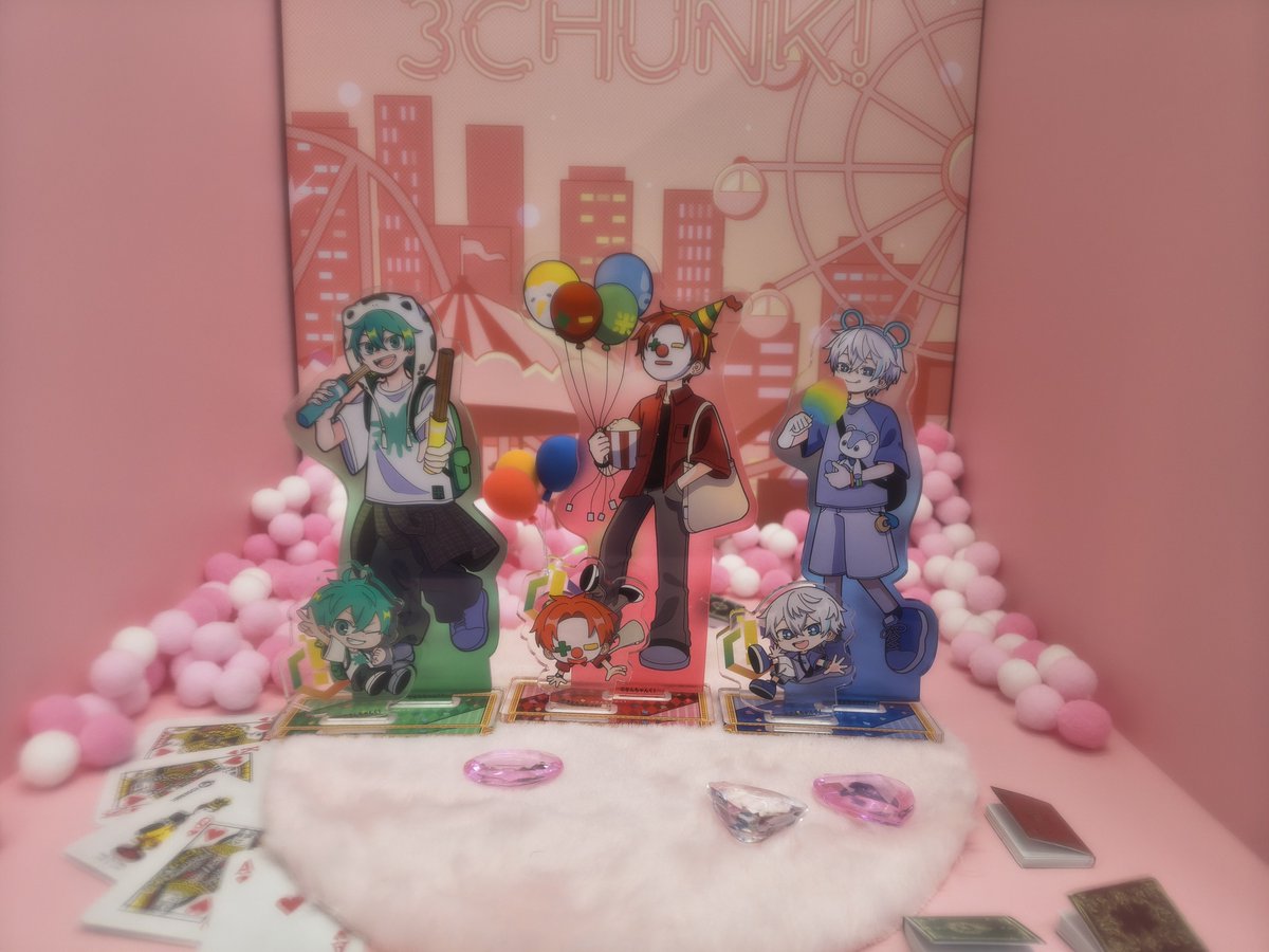 dzeeeyth's tweet photo. 参戦2回目！！
精霊診断のボイスの内容が違ってて、2回目でも楽しめました！
今回は写真撮影をいっぱいしてきました！
#さんちゃんくナイトパーク https://t.co/mnlVIcpcKb