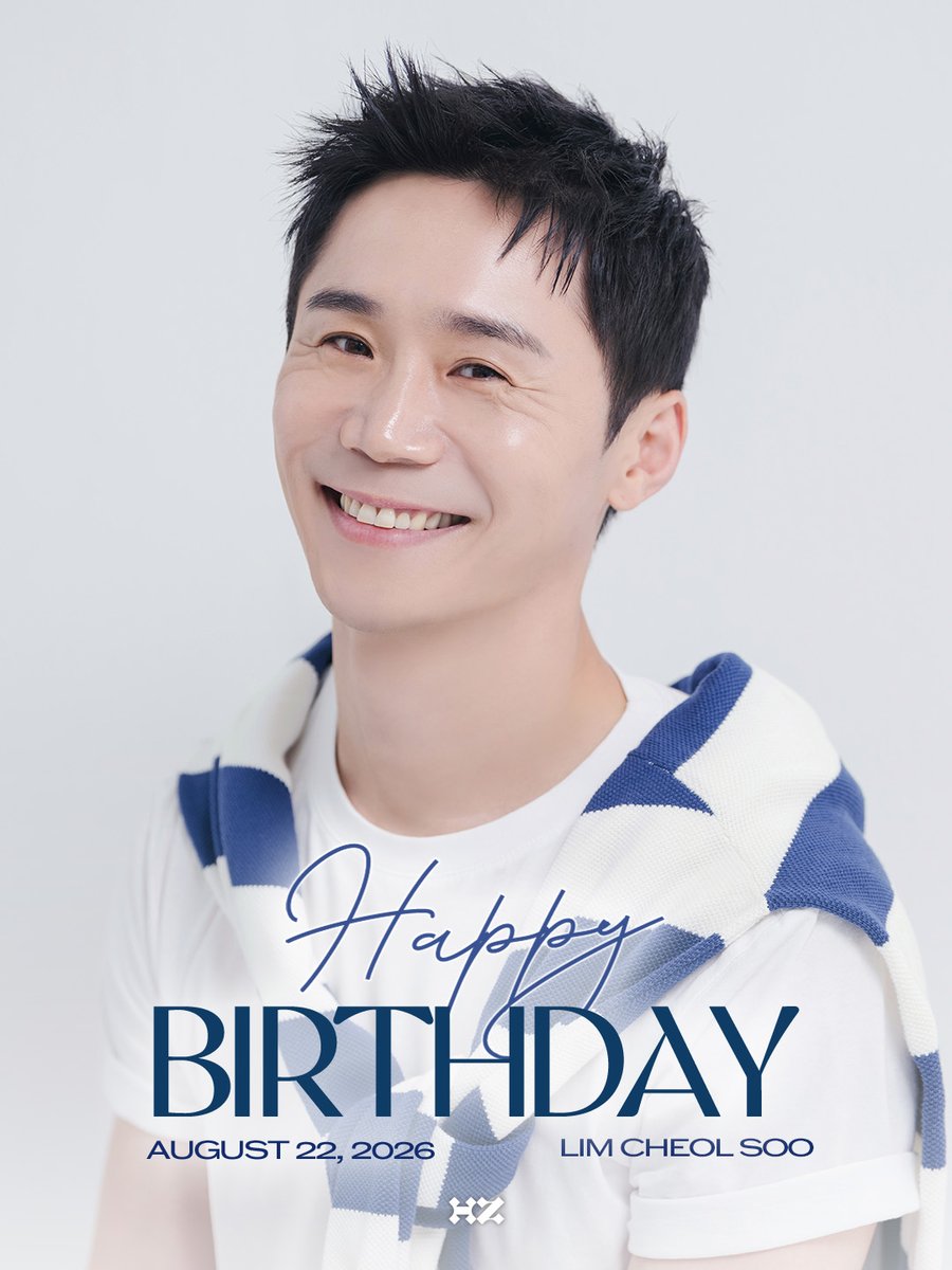 highziumstudio's tweet photo. [#임철수] 20260822
🎂HAPPY CHEOL SOO DAY🎂
임철수 배우의 생일을 진심으로 축하드립니다💙

#LIMCHEOLSOO #하이지음스튜디오 #HighZiumstudio #HAPPYBIRTHDAY https://t.co/cab2Lh8et7