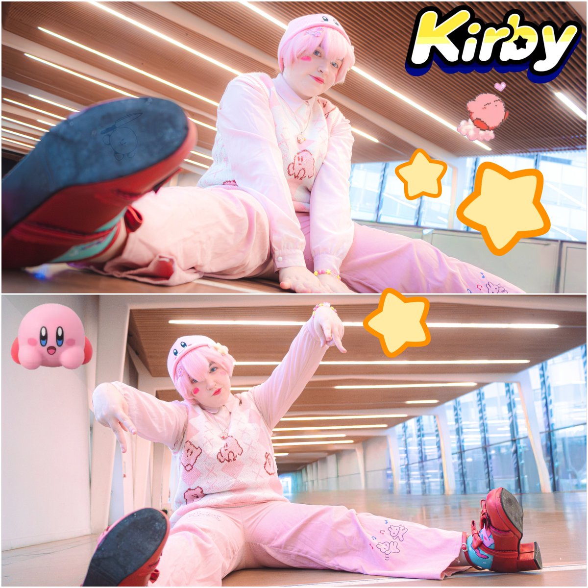 peachweeab00's tweet photo. Kirby 🩷 ~ {ℙ𝕠𝕪𝕠!}

#kirby #kirbycosplay #cosplay https://t.co/GABresBkAp