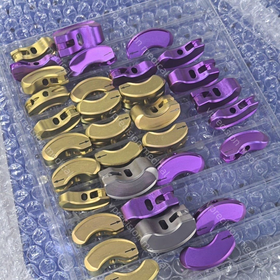 Irisvprecision's tweet photo. 💡Spinal fusion surgical instrument sets include trials of various sizes, all serving a single core purpose: to act as a “temporary probe” and “precision measuring tool”.
*The image shows one kind of trial used during the TLIF procedure.
 #vprecision https://t.co/OUVmZ6PUyK