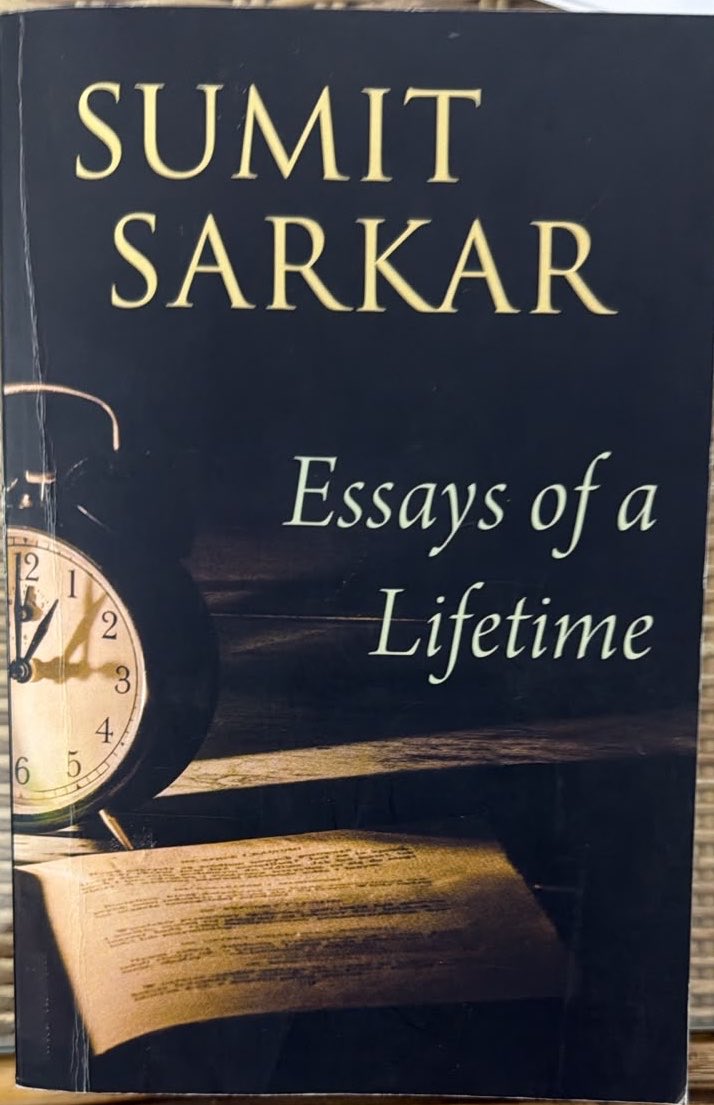Jairam_Ramesh's tweet photo. Sumit Sarkar who has just passed away was a true guru to a generation of students who exemplified formidable scholarship with a superb writing style. The son of a great guru himself, his research, books, essays, and lectures  spanned a wide canvas of modern India’s history.

He was an outstanding academic historian who was a genuine public intellectual as well in the best sense of the term - firm in his views but gentle in his manner. He authored many classics of which two are my own favourities and have educated a non-historian like me hugely.

Sumit Sarkar was indeed a titan who will sorely be missed as the tribe of distorians and history-quacks proliferates.