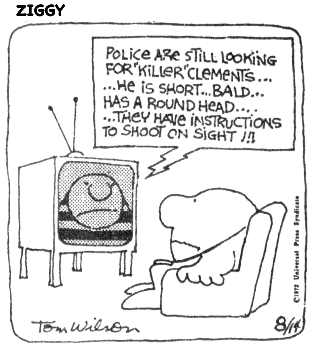 ClassicStrips's tweet photo. ZIGGY 
Tom Wilson 08.14.72 https://t.co/QE4X0PJjEr