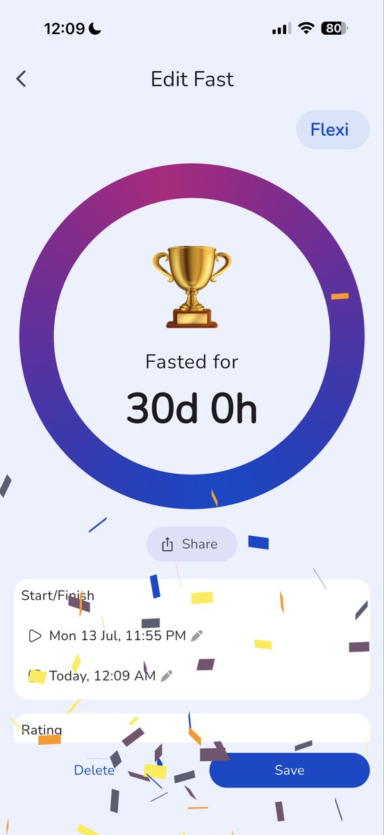 ionmattt's tweet photo. I am not sure if anyone cares but I just went 30 days without eating food. https://t.co/j5wHEsCjwK