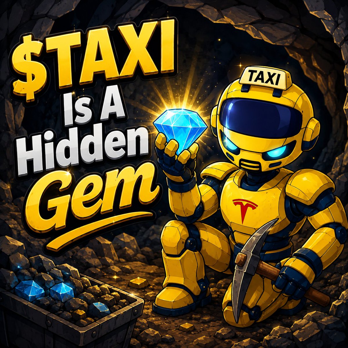 _taximeme's tweet photo. $TAXI is a hidden gem 💎 

#memecoin #ethereum #elonmusk https://t.co/HiuxRPFl74