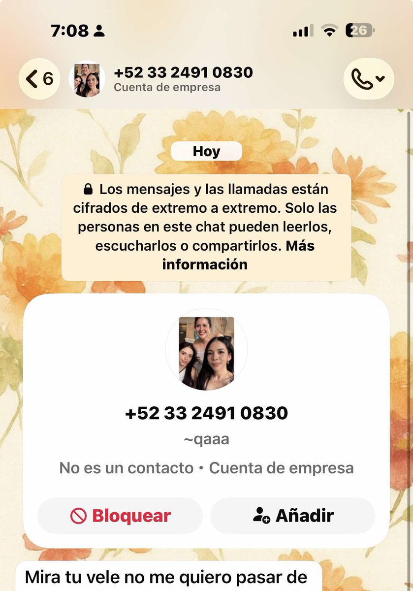 JaliscoRojo's tweet photo. Reportan que desde el numero 3324910830 de Whatsapp con esta imagen de perfil están amenazando a una persona al parecer con fines de extorsión. https://t.co/Dy7Xqn1MjU