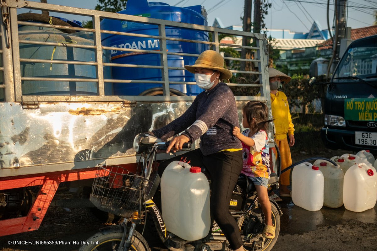 UNICEF_vietnam's tweet photo. El Niño 2026-2027 has formed and is expected to continue into 2027. Viet Nam faces elevated risks of drought, water shortages and saltwater intrusion, particularly in the South-Central Coast, Central Highlands and Mekong Delta.

The time to act is now. UNICEF and partners are strengthening preparedness and early action to help protect children and essential services before impacts escalate.

📄 Read the report: https://t.co/i2P9P4fno1

#ElNino #ClimateResilience #ChildrenAndClimate #VietNam #UNICEF

@UNICEFAPRO @SilviaDanailov @michaelabauer77 @ptamesis @dohungviet @TaraOConnell1 @HoaHanoi