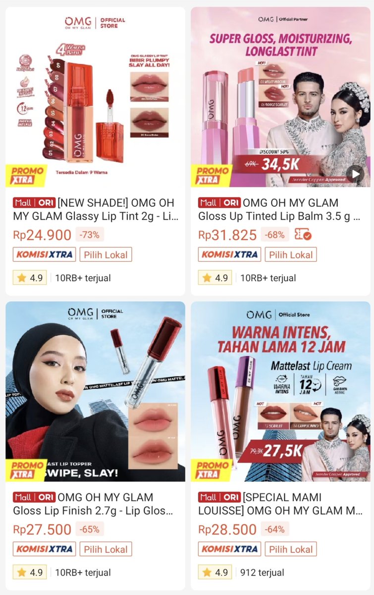 jsongseongs's tweet photo. brand make up dan skincare lokal yang harganya masih pelajar friendly tapi produknya GONG banget tuh OMG 😭👍 walaupun harganya masih banyak yang 20 ribuan, tapi produknya gak kaleng-kaleng 💖 https://t.co/ATLD1hvXf9