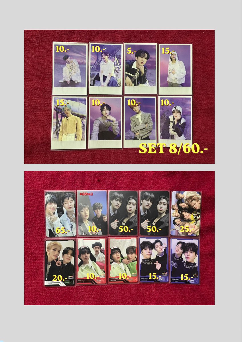 b_bukanon's tweet photo. 📌ปล่อยเทการ์ด เด็กหลง Stray Kids 🔥

🚗💨 ค่าส่ง 35 ซื้อครบ 300 ส่งฟรี ✅

ทักมาสอบถามก่อนได้นะค้าบ 🫡💗

อัพเดทล่าสุด 14/08/69 ⭐️ 
📦 รอบส่งวัน เสาร์ ที่ 15/08 นะค้าบ 🙇🏻💗

#ตลาดนัดเด็กหลง #ตลาดนัดstraykids #ตลาดนัดskz https://t.co/Q5tFxbqgEc