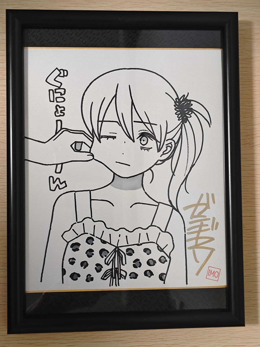 P1280x720's tweet photo. できたー

B5額縁（フレーム厚めで色紙が使えて UVカットあり）
余った空間はスペーサーを作ってはめこみ https://t.co/oXTMq7EMyA