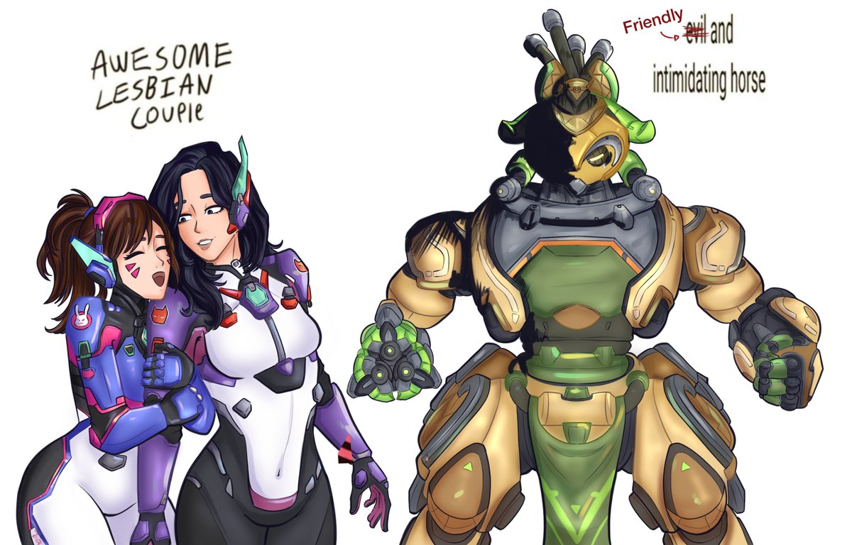 cilvinan's tweet photo. Tanks in ow be like:  #dva #dmon #overwatch this was a comm tysm <33 https://t.co/SRvHOIv4j9