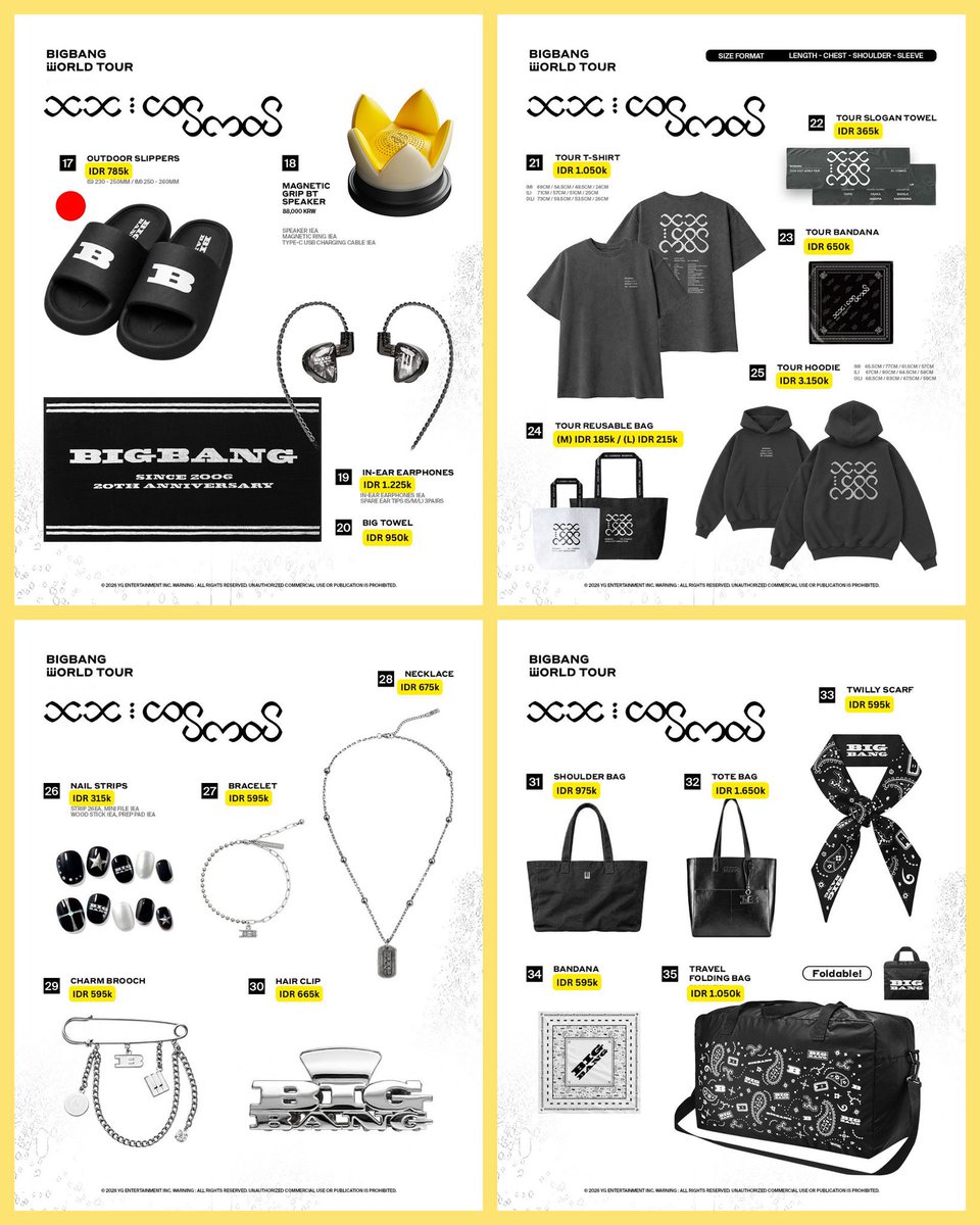 masukkoper's tweet photo. OPEN PO INA | BIGBANG 2026-2027 WORLD TOUR
<XX : COSMOS> OFFICIAL MD

🔚 CLOSE — Limited Stock
💰 Fixed Price — EMS &amp; Tax ✅
💸 DP 80% — Pelunasan saat tiba
📍 DOM — Jakarta

🛒 ORDER — https://t.co/qH0r8myG6d 

#BIGBANG #빅뱅 #COSMOS_WORLD_TOUR #BIGBANG_IS_BACK #20thAnniversary https://t.co/Nput7GXeLt