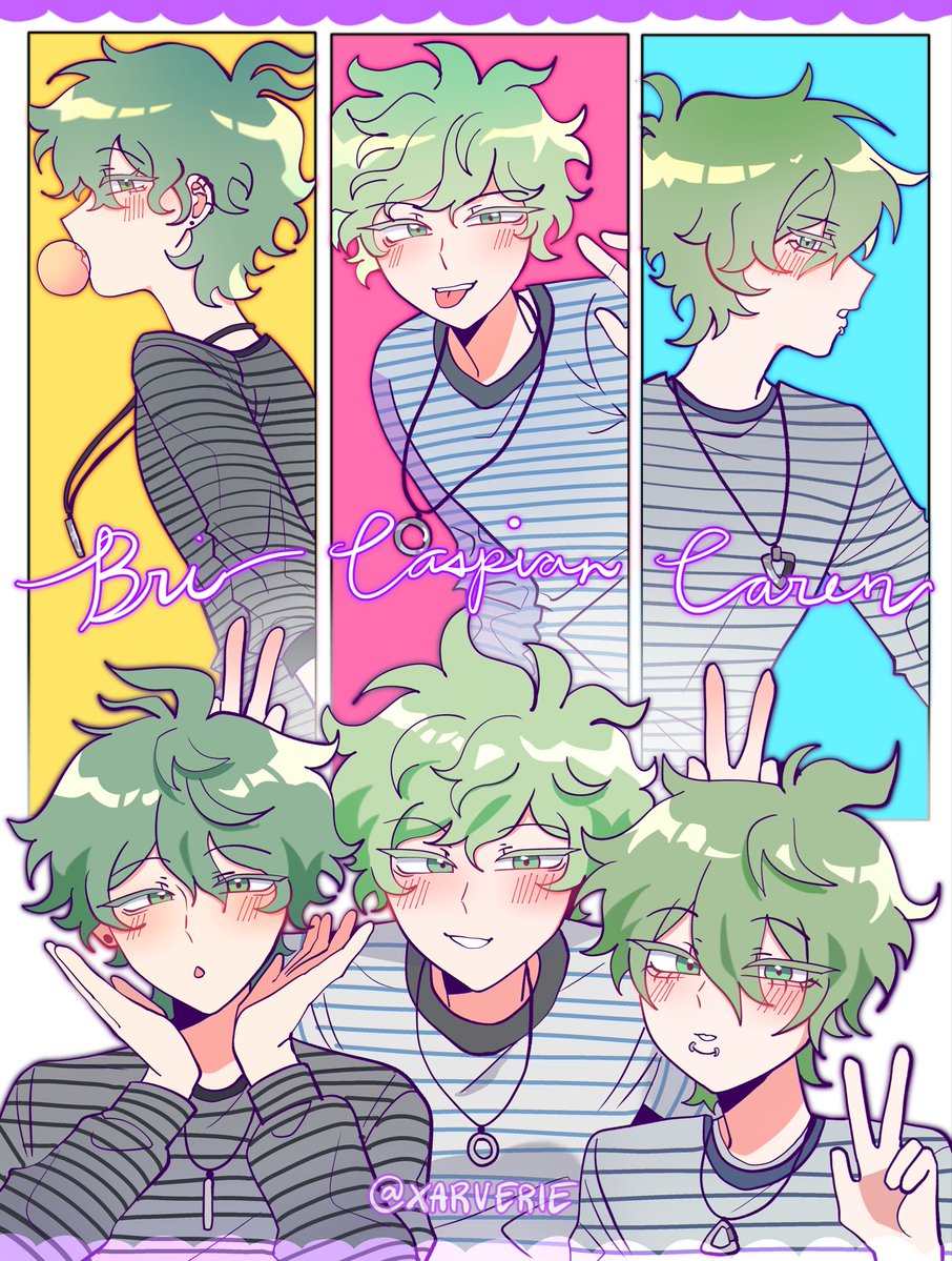 xarverie's tweet photo. drew my friends rantaro cosplay :3 
#rantaroamami #danganronpa https://t.co/oiwsyCDuuS