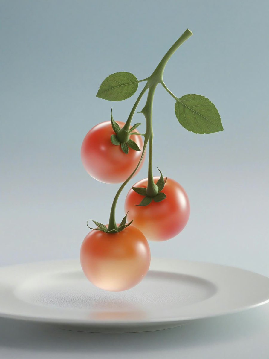 Romuliuds's tweet photo. Just tried the new seasonal cherry tomatoes from the local farm—super juicy, naturally sweet, no weird aftertaste! Perfect for summer salads  #FreshProduce https://t.co/O3LIlqYxMv