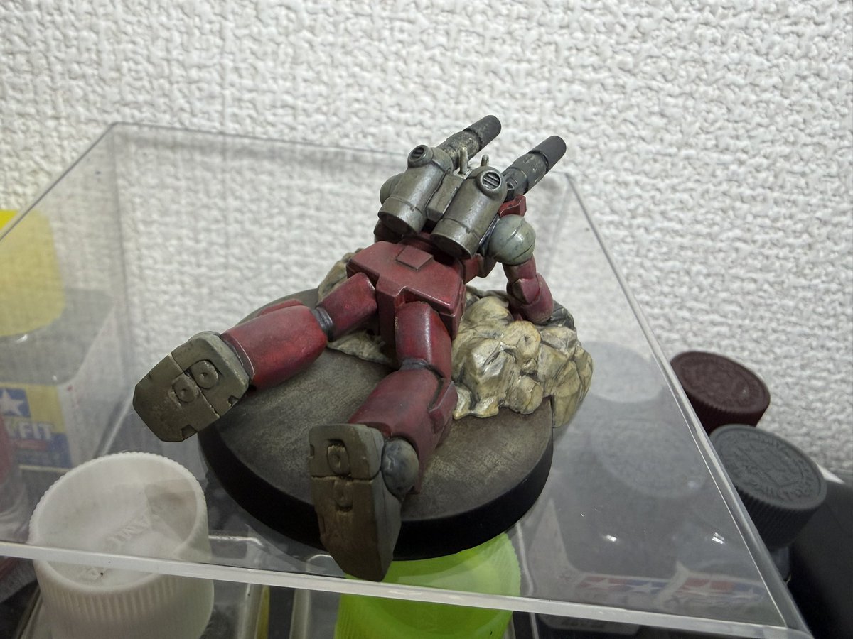 HIDE53657170's tweet photo. ガンキャノン完成！！
#ガンプラ　#ガンダム　#まいにちプラモネル　#ガンダムアッセンブル　#筆塗り https://t.co/RoqlvqssEy