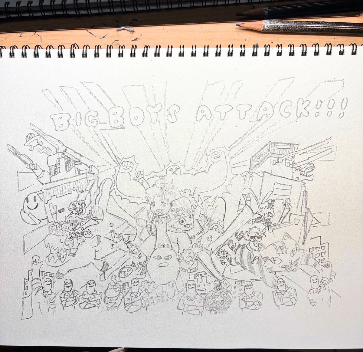 marie_nagoyajo's tweet photo. マエスケのイベントに行ってきた息子くん。感動を絵を描きました🖼️
#マエスケ #REJ #てきと https://t.co/ARxZhr1RIU