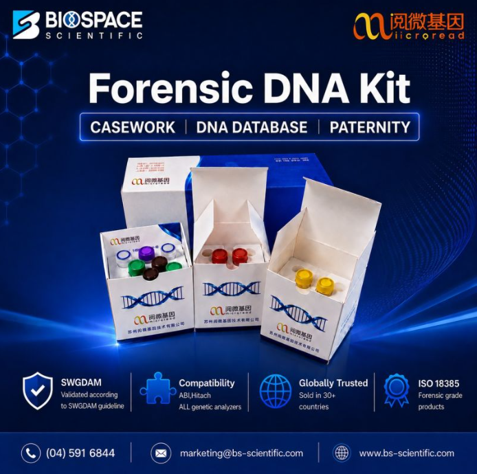 biospace_01's tweet photo. 🧬 𝗠𝗶𝗰𝗿𝗼𝗿𝗲𝗮𝗱𝗲𝗿𝗧𝗠 𝟮𝟴𝗔 𝗜𝗗 𝗦𝘆𝘀𝘁𝗲𝗺 (𝗜𝗤𝗖) 
Reliable forensic DNA analysis starts with precision, sensitivity, and compatibility. 
.
.
📞 Contact: +971 50 919 2612
🌐 Website: https://t.co/sUWyHJuJAB

#Microreader28A #ForensicDNA #DNAProfiling https://t.co/Ii0MLqI05a