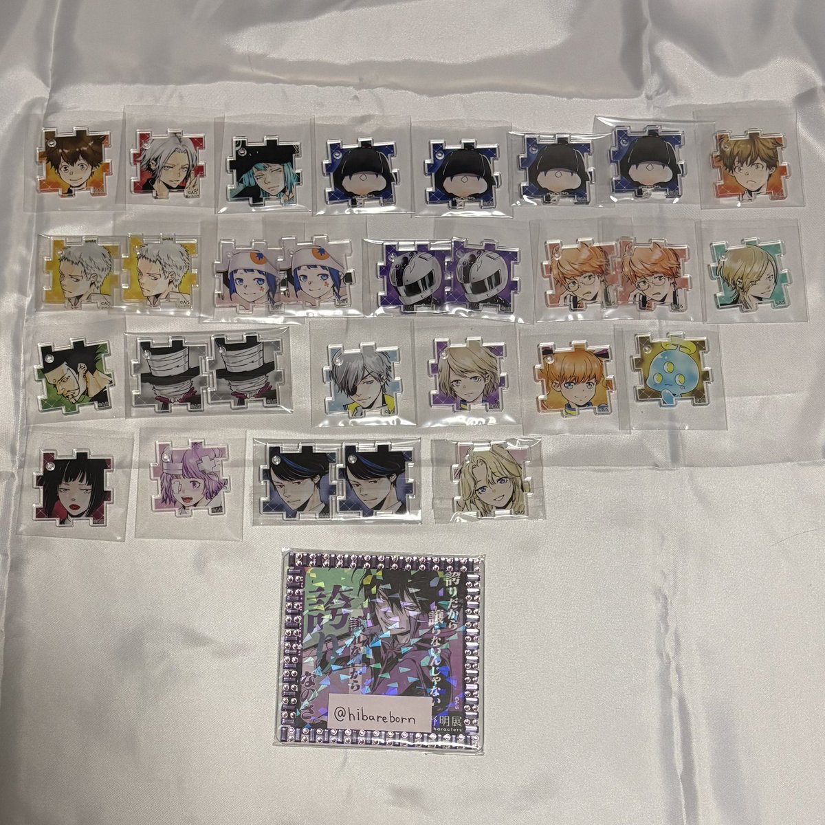 hibareborn's tweet photo. 【交換】 天野明展 アクリルパズル リボーン 鴨ロン エルドライブ

譲: 画像参照

求: 雲雀

複数提供又は抱き合わせ可能
ご相談ください

よろしくお願いいたします https://t.co/ekbE8TeWNm