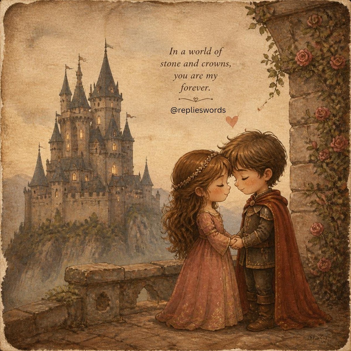 RepliesWords's tweet photo. Real love, not fairytales. https://t.co/RDDIczNktA