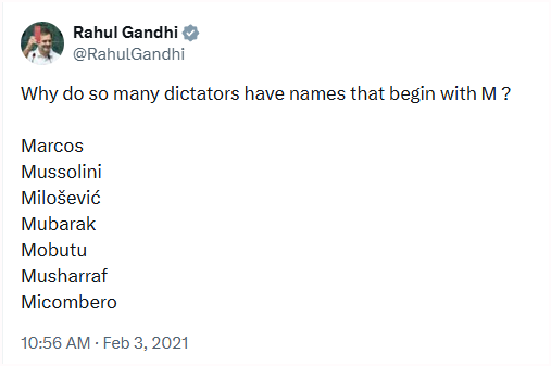 Starboy2079's tweet photo. Did you observe that he didn't mention the name of Chinese dictator Mao

Mao was the worst dictator in human history and was responsible for the deaths of roughly 40 to 80 million people

He didn't mention Mao because he knows his bosses sitting in Beijing will be angry on him https://t.co/FbC9TUiPV3