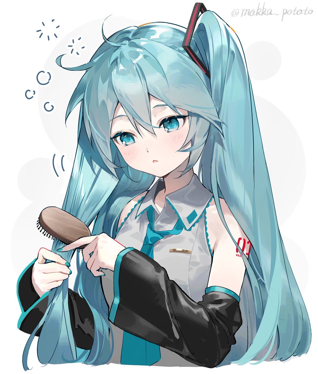 makka_potato's tweet photo. #初音ミク
眠そうなミクちゃん https://t.co/NoLpMeOs1c