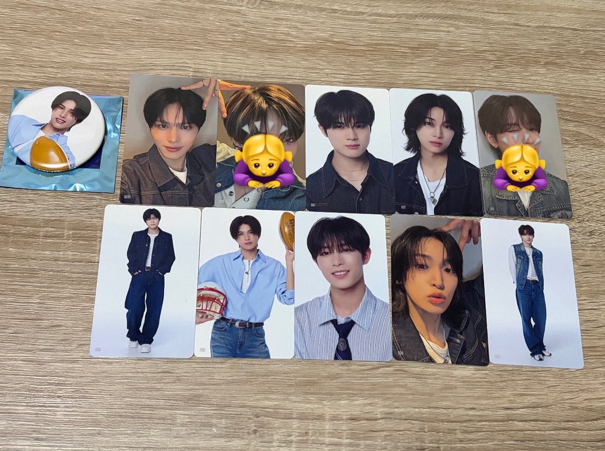 crncoco111's tweet photo. KO1KEYZ トレカ 缶バッジ  1ST FAN MEETING グッズ 交換

譲)画像1

求)シンヘン(🤎)

9/9現地or郵送

お気軽にお声掛けください🙇‍♀️

 #KO1KEYZ交換 https://t.co/TQi6ftCYDJ