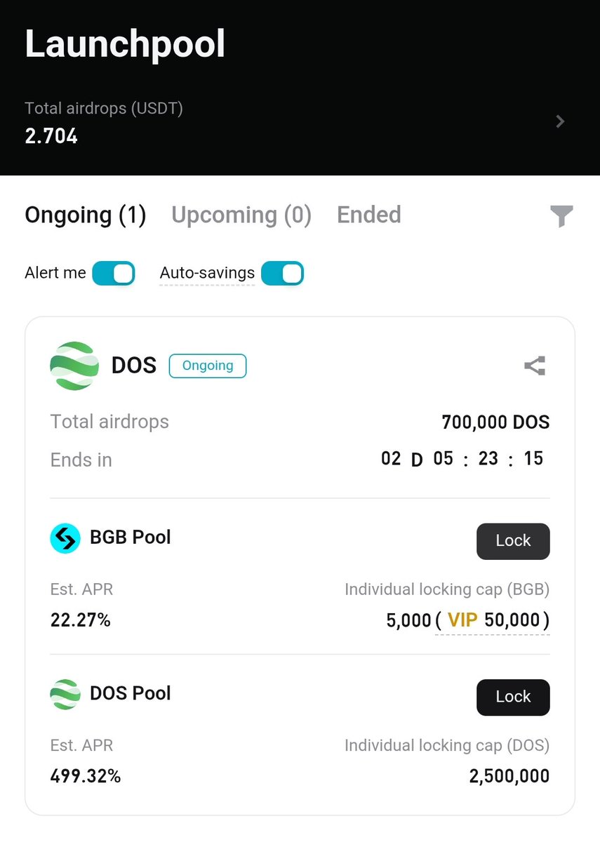 BitcoinEarn10's tweet photo. Bitget Launchpool DAPPOS ($DOS)

Total Airdrops : 700,000 $DOS

Project duration : 6 days Ends on 16-08-2026

Lock minimum 5 $BGB

🔗 Important Links

👉 Register on Bitget &amp; Start Earning:
https://t.co/06eBXKLtS5

👉 Watch: https://t.co/tg1BiujyRZ

#BitgetLaunchpool #FreeCrypto https://t.co/IkORfEJ6Lo