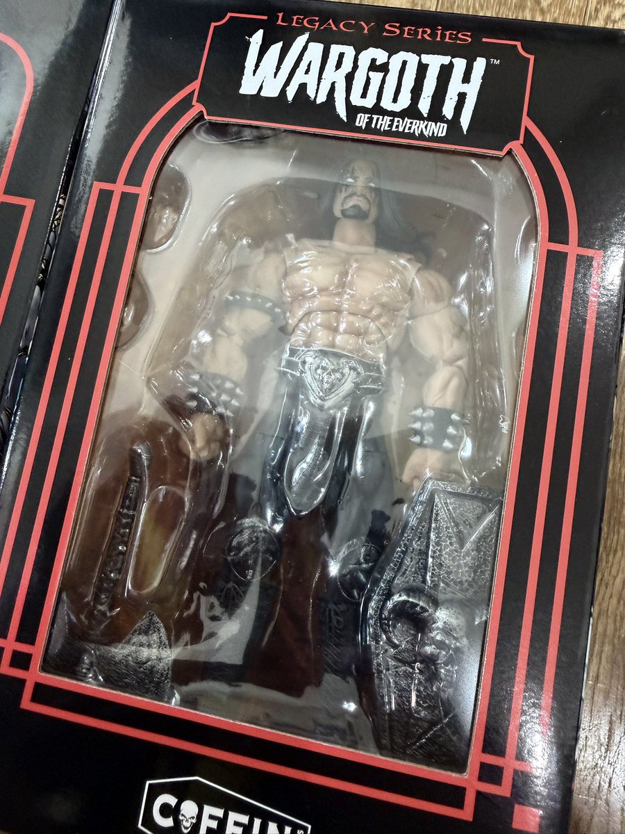 TRISKELE_HOBBY's tweet photo. 【新入荷】Executive Replicas Legacy Series 2 Wargoth 6” Action Figure
https://t.co/3FpcIdbS1V
同じくウォーゴスも着弾しました。どシンプルに世紀末筋肉ダルマです。このわざとらしいトゲトゲリストバンド!!!
#TRISKELE_HOBBY
#Loosecollector
#executivereplicas
#CoffinComics
#ファンタジーフィギュアで遊ぼう