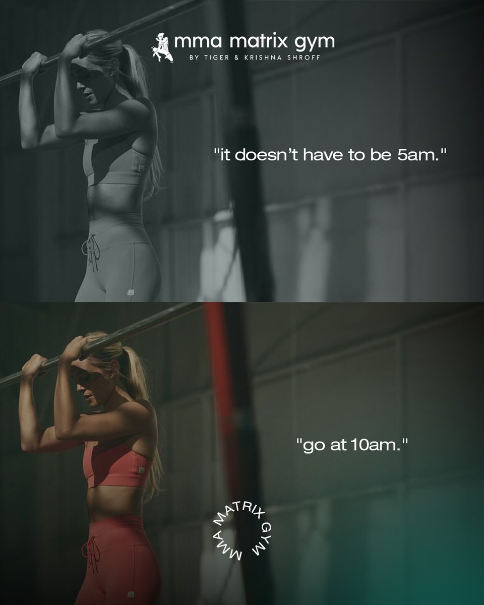MmaMatrix's tweet photo. You don’t need the perfect workout. You need the one you’ll actually show up for.
No 5AM alarms. No two-hour sessions. No waiting for Monday.
Just start where you are, do what you can, and keep showing up.

Show up. Put in the work. Stand out.
MMA Matrix Gym. 🥊

#ShowUp https://t.co/hVXSIjnJvR