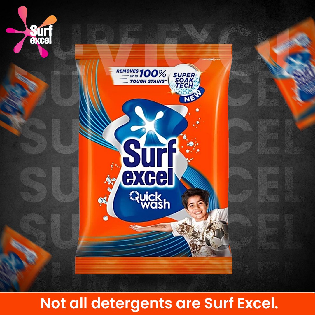 BiztalBox's tweet photo. The product is detergent.

The name many Indians remember? Surf Excel.

That’s when brand recall becomes category association and a brand earns a permanent place in the consumer’s mind.

#BrandStrategy #BrandRecall #BrandRecognition https://t.co/NXGWin3ryn