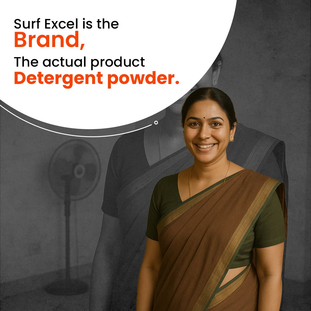 BiztalBox's tweet photo. The product is detergent.

The name many Indians remember? Surf Excel.

That’s when brand recall becomes category association and a brand earns a permanent place in the consumer’s mind.

#BrandStrategy #BrandRecall #BrandRecognition https://t.co/NXGWin3ryn