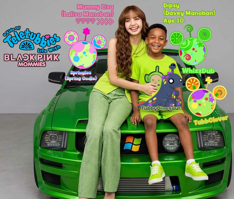 TeletubbyStudio's tweet photo. Here's 4 Kids (Teletubbies) And BLACKPINK Mummies with their Kids' Custom Cars, even have old Windows XP Logos on their cars. look here #Teletubbies #TeletubbiesWorld #BLACKPINK https://t.co/VXMmEpuZlj https://t.co/HC5dVvEQOj