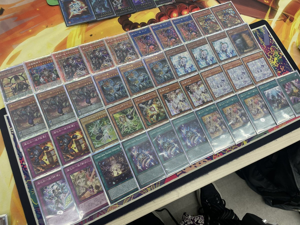 hokutosei30's tweet photo. #ぱふCSベストデッキ賞

クラウンクランつかいました
2回戦でエグゼティブシーザーケアしてヴィードリウム1万パンチお見舞いして勝ったのがハイライト💪💪

ヴィードリウム、フレア、ホワイトフェイスはアジアプリシク
ハルモニアで見せるシンクロモンスターはメテオ以外全部シク統一です😇 https://t.co/0qDpRanvDa