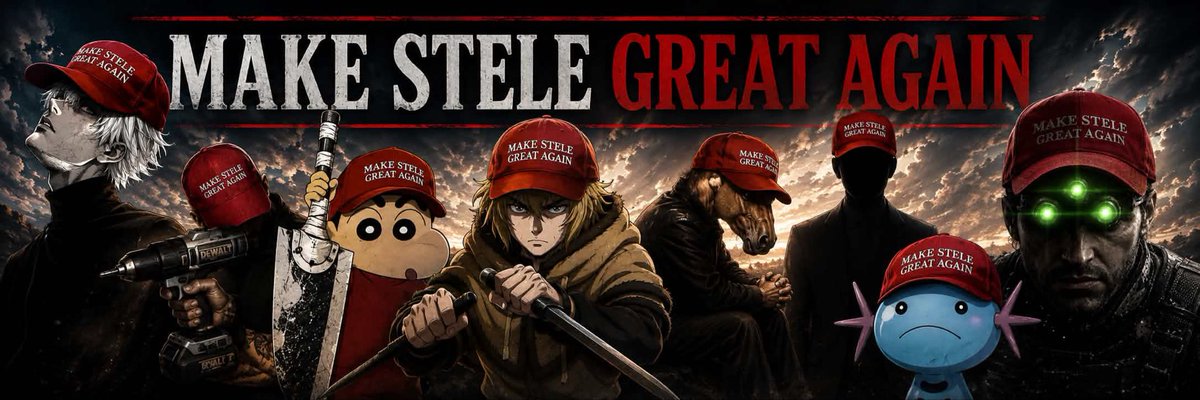 stelefnf's tweet photo. The Rebirth.

MSGA. https://t.co/VHttYj1dCZ