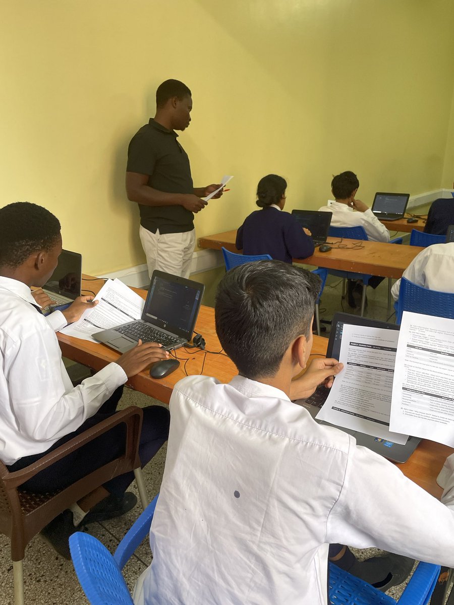 390Henry1's tweet photo. At Shree Sahajanand International School today, supervising WebTrek candidates through their UVTAB practical assessment prep. This is where months of training gets tested. https://t.co/nY3NjqGtD8