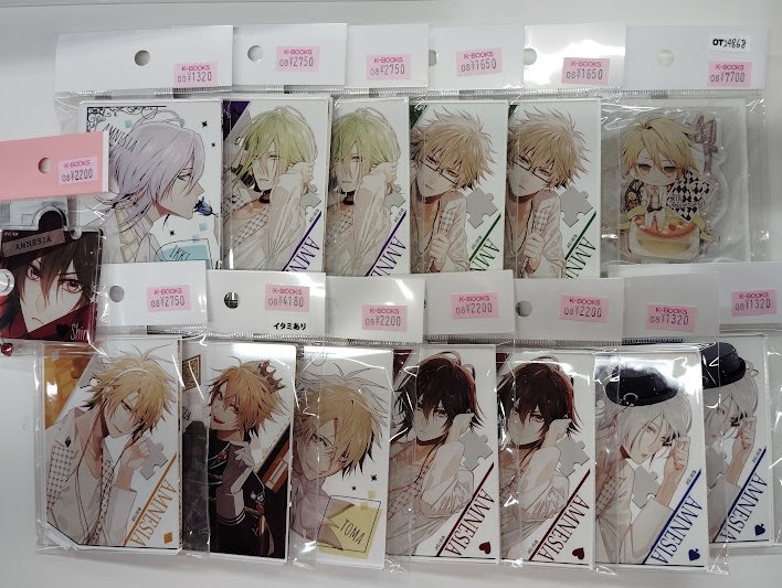 入荷情報】 「AMNESIA」アクリルスタンド、カードなど入荷♥ 買取も大